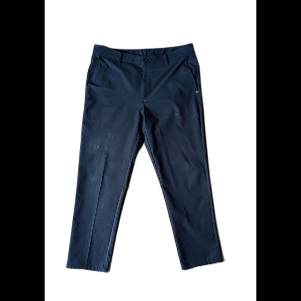 Vuori Black Meta Performance Pants 34
